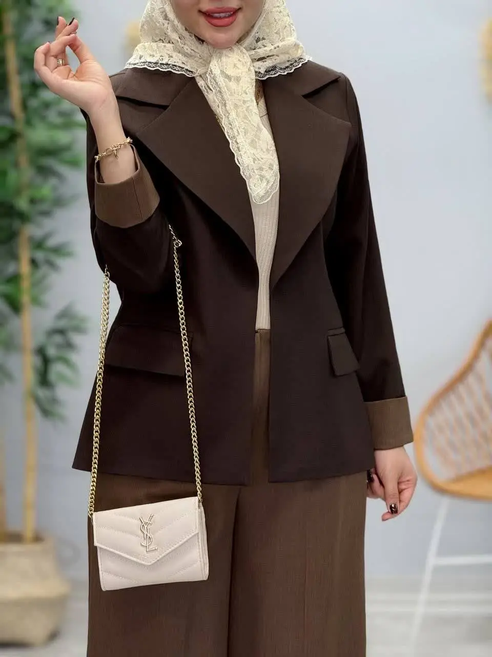 3453-کت و شلوار مزونی نیکو